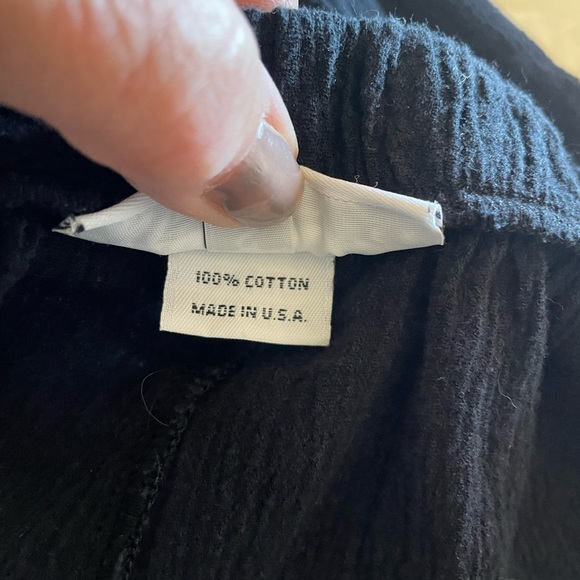 Bryn Walker | Cotton gauze pants. Elastic. Made USA. Size Small. Pull on. - Picture 5 of 7